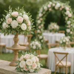 Decoración floral para bodas